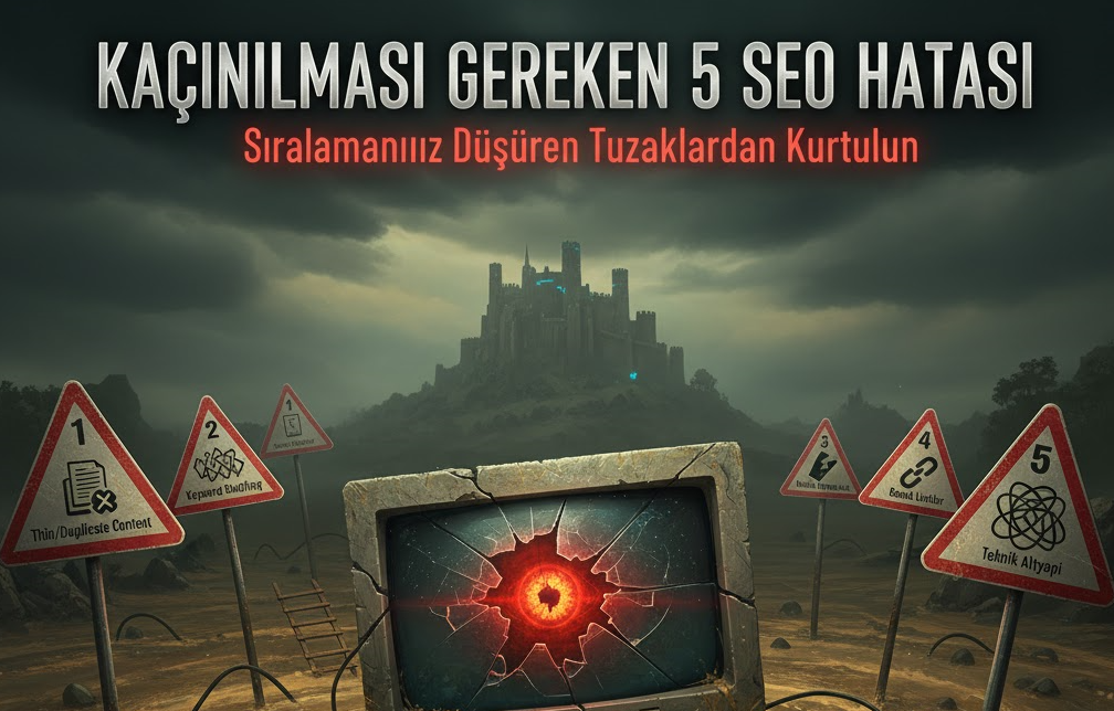 Kaçınılması Gereken 5 SEO Hatası: Sıralamanızı Düşüren Tuzaklardan Kurtulun 2 Kaçınılması Gereken 5 SEO Hatası: Sıralamanızı Düşüren Tuzaklardan Kurtulun
