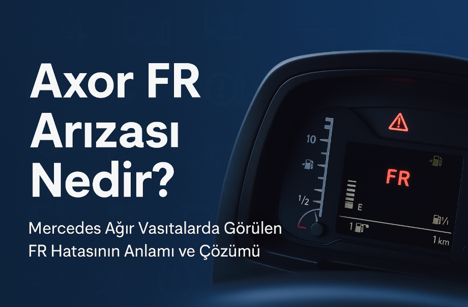 Axor FR Arızası Nedir? Mercedes Ağır Vasıtalarda Görülen FR Hatasının Anlamı ve Çözümü