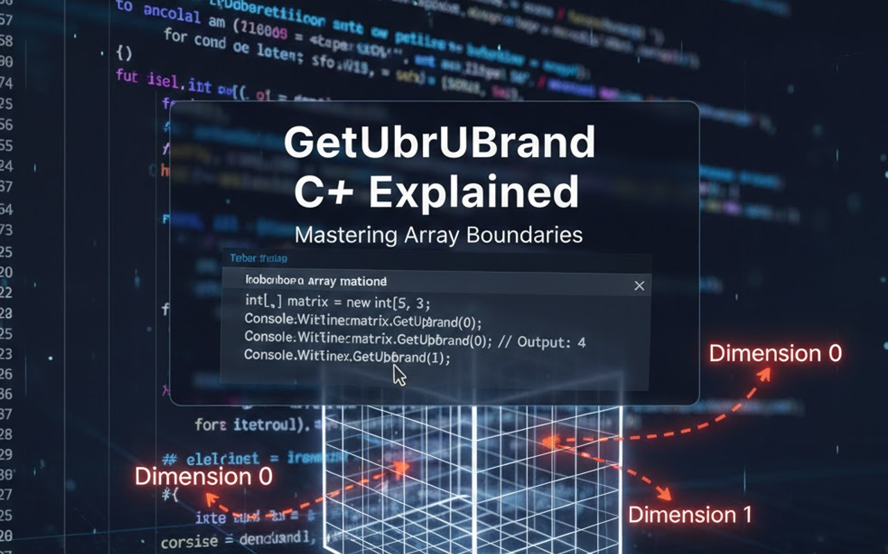 GetUpperBound C# Nedir? Çok Boyutlu Dizilerde Sınırları Belirleme Rehberi