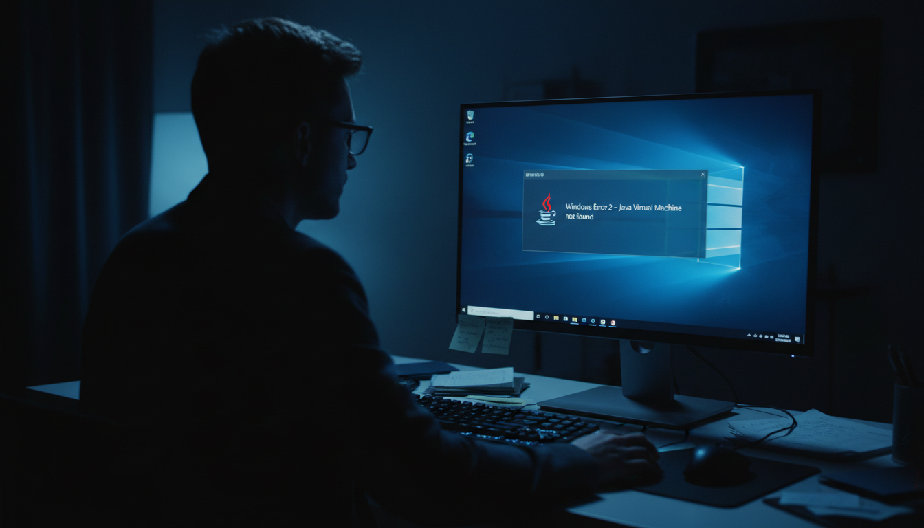Java Benzetici Program Yükleme Sırasında Windows Hatası 2 Oluştu: Kesin Çözüm