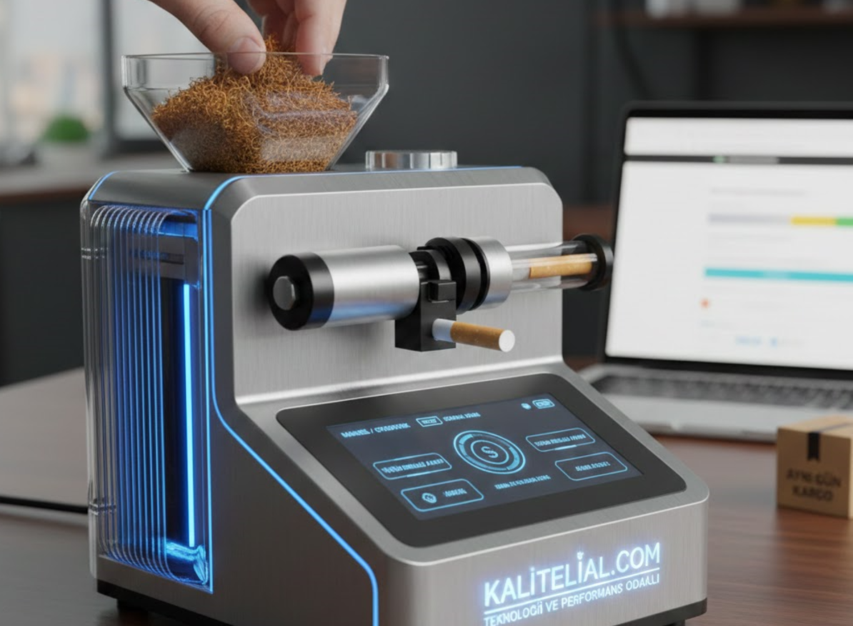 Sigara Sarma Makinesi Kategorisinde Teknoloji ve Performans Odaklı Seçimler 3 Sigara Sarma Makinesi Kategorisinde Teknoloji ve Performans Odaklı Seçimler
