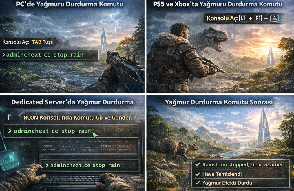 Ark Yağmur Durdurma Kodu (Tüm Platformlar) 2 image 21