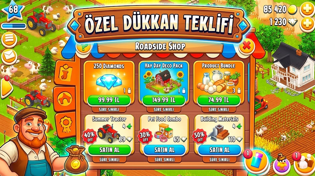Hay Day Dükkan Teklifi Nedir? Oyunculara Neden Gelir?