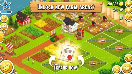 Hay Day Genişletme İzni