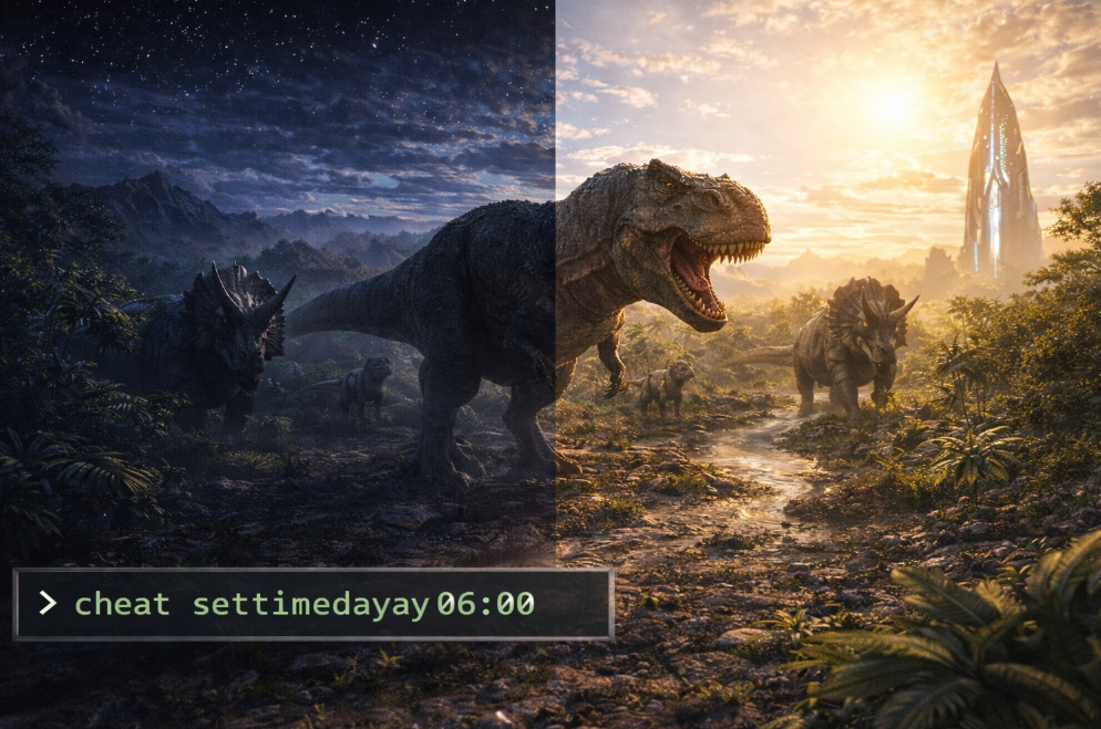 Ark Zaman Hızlandırma Kodu (Tüm Platformlar) 2 ark-settimeofday-komutu