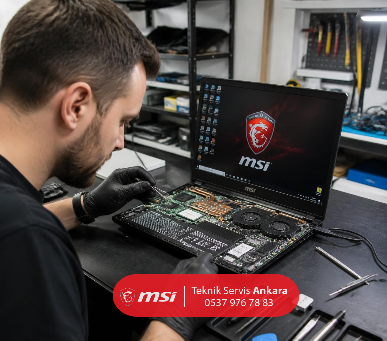 MSI Servis Ankara: Oyuncu Laptoplarında Profesyonel Teknik Servis Neden Önemli?