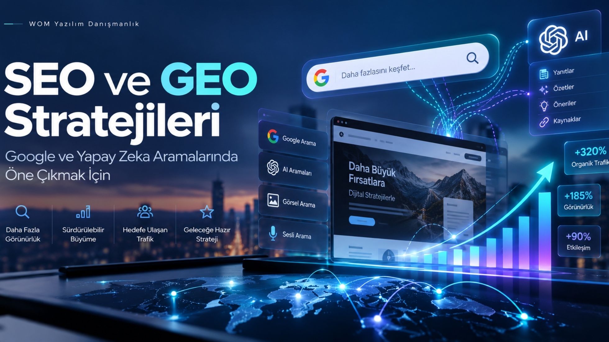 Google ve Yapay Zeka Aramalarında Öne Çıkmak İçin SEO ve GEO Stratejileri